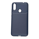 Maxbell Carbon Fiber Phone Case for Xiaomi Redmi Pro Soft Back Cover Dark Blue - Aladdin Shoppers