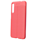 Maxbell Carbon Fiber Soft Mobile Phone Case for Huawei Honor 9X / 9X Pro Red - Aladdin Shoppers