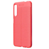 Maxbell Carbon Fiber Soft Mobile Phone Case for Huawei Honor 9X / 9X Pro Red - Aladdin Shoppers