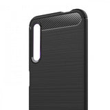 Maxbell Carbon Fiber TPU Soft Cover Skin Case for Huawei Honor 9X / 9X Pro Black - Aladdin Shoppers