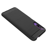 Maxbell Carbon Fiber TPU Soft Cover Skin Case for Huawei Honor 9X / 9X Pro Black - Aladdin Shoppers