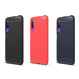 Maxbell Carbon Fiber TPU Soft Cover Skin Case for Huawei Honor 9X / 9X Pro Black - Aladdin Shoppers