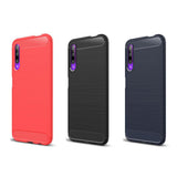 Maxbell Carbon Fiber TPU Soft Cover Skin Case for Huawei Honor 9X / 9X Pro Black - Aladdin Shoppers