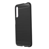 Maxbell Carbon Fiber TPU Soft Cover Skin Case for Huawei Honor 9X / 9X Pro Black - Aladdin Shoppers