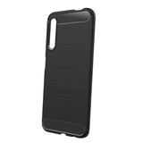 Maxbell Carbon Fiber TPU Soft Cover Skin Case for Huawei Honor 9X / 9X Pro Black - Aladdin Shoppers