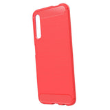 Maxbell Carbon Fiber TPU Soft Cover Skin Case for Huawei Honor 9X / 9X Pro Red - Aladdin Shoppers