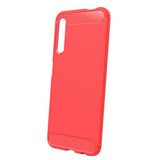 Maxbell Carbon Fiber TPU Soft Cover Skin Case for Huawei Honor 9X / 9X Pro Red - Aladdin Shoppers