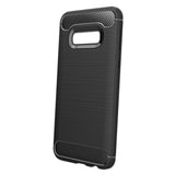 Maxbell Carbon Fiber TPU Soft Cover Suitable for Samsung Galaxy S10 E Black - Aladdin Shoppers