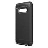 Maxbell Carbon Fiber TPU Soft Cover Suitable for Samsung Galaxy S10 E Black - Aladdin Shoppers