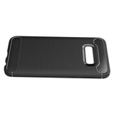 Maxbell Carbon Fiber TPU Soft Cover Suitable for Samsung Galaxy S10 E Black - Aladdin Shoppers