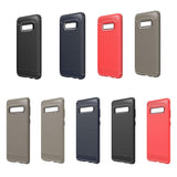 Maxbell Carbon Fiber TPU Soft Cover Suitable for Samsung Galaxy S10 E Black - Aladdin Shoppers