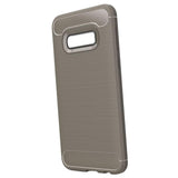 Maxbell Carbon Fiber TPU Soft Cover Suitable for Samsung Galaxy S10 E Gray - Aladdin Shoppers