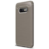 Maxbell Carbon Fiber TPU Soft Cover Suitable for Samsung Galaxy S10 E Gray - Aladdin Shoppers