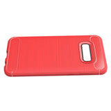 Maxbell Carbon Fiber TPU Soft Cover Suitable for Samsung Galaxy S10 E Red - Aladdin Shoppers