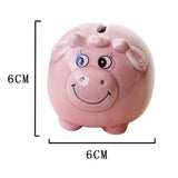 Maxbell Cartoon Animal Ceramic Piggy Bank Birthday Gift for Kids - Aladdin Shoppers