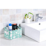 Maxbell Cartoon Cotton Desktop Storage Box Sundries Storage Organizer Green - Aladdin Shoppers