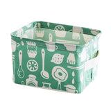 Maxbell Cartoon Cotton Desktop Storage Box Sundries Storage Organizer Green - Aladdin Shoppers