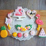 Maxbell Cartoon Flamingo DIY Fondant Cake Mould Silicone Baking Mold Cake Decoration - Aladdin Shoppers
