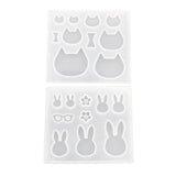 Maxbell Cat Shape Cabochon Pendants Charms Mould Resin Casting Mold for DIY Jewelry Making Necklace Bracelet Earrings - Aladdin Shoppers