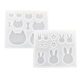 Maxbell Cat Shape Cabochon Pendants Charms Mould Resin Casting Mold for DIY Jewelry Making Necklace Bracelet Earrings - Aladdin Shoppers