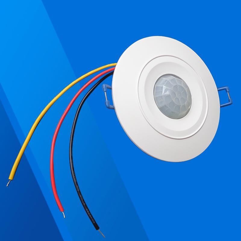 Maxbell Ceiling Recessed Mounted Occupancy Motion Sensor Light Switch for Corridor Staircase Hallway Bathroom - Aladdin Shoppers