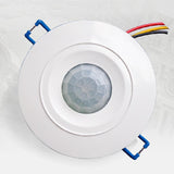 Maxbell Ceiling Recessed Mounted Occupancy Motion Sensor Light Switch for Corridor Staircase Hallway Bathroom - Aladdin Shoppers