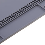 Maxbell Cellphone Repair Mat, Multi-function Heat Insulation Silicone Repair Tools Pad Desk Mat Maintenance Platform for Soldering Iron Repair Station, Watch Repair, Grey - Aladdin Shoppers
