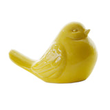 Maxbell Ceramic Bird Shaped Ornament Statue Figurine Photo Props Home Decor -Yellow - Aladdin Shoppers