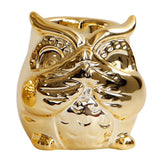 Maxbell Ceramic Candle Holder Owl Shaped Tea Light Tealight Candleholder Ornament A - Aladdin Shoppers