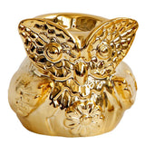 Maxbell Ceramic Candle Holder Owl Shaped Tea Light Tealight Candleholder Ornament B