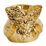 Maxbell Ceramic Candle Holder Owl Shaped Tea Light Tealight Candleholder Ornament B - Aladdin Shoppers