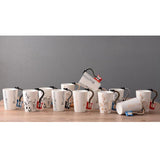 Maxbell Ceramic Cup Coffee Mug Instrument Mug Creative Gift Red Guitar - Aladdin Shoppers