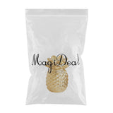 Maxbell Ceramic Cute Animal Fruit Figurine Golden Color Home Decoration Pineapple - Aladdin Shoppers