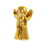 Maxbell Ceramic Fairy Angel Shaped Figurine Ornament Gift Home Decoration Gold - Aladdin Shoppers