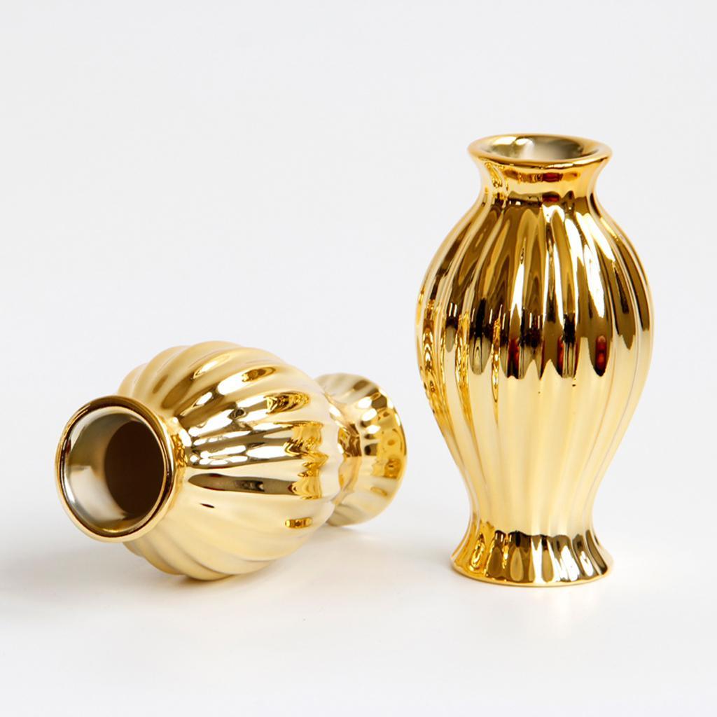 Maxbell Ceramic Flower Vase Wedding Birthday Porcelain Ornament Decoration C - Aladdin Shoppers