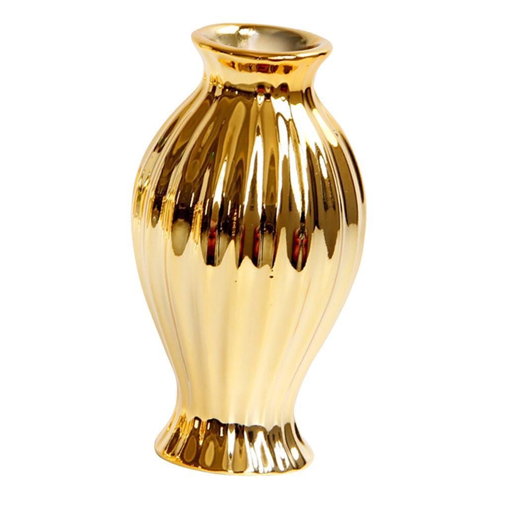 Maxbell Ceramic Flower Vase Wedding Birthday Porcelain Ornament Decoration C - Aladdin Shoppers