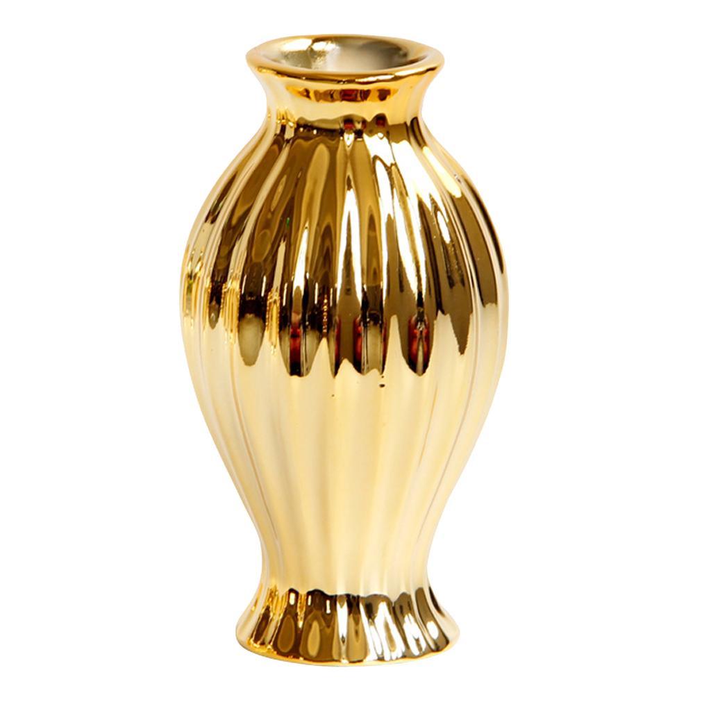 Maxbell Ceramic Flower Vase Wedding Birthday Porcelain Ornament Decoration C - Aladdin Shoppers