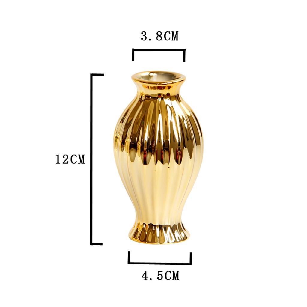 Maxbell Ceramic Flower Vase Wedding Birthday Porcelain Ornament Decoration C - Aladdin Shoppers