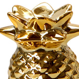 Maxbell Ceramic Golden Pineapple Figurine Ornament Artificial Fruit Showpiece L - Aladdin Shoppers