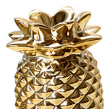 Maxbell Ceramic Golden Pineapple Figurine Ornament Artificial Fruit Showpiece S - Aladdin Shoppers