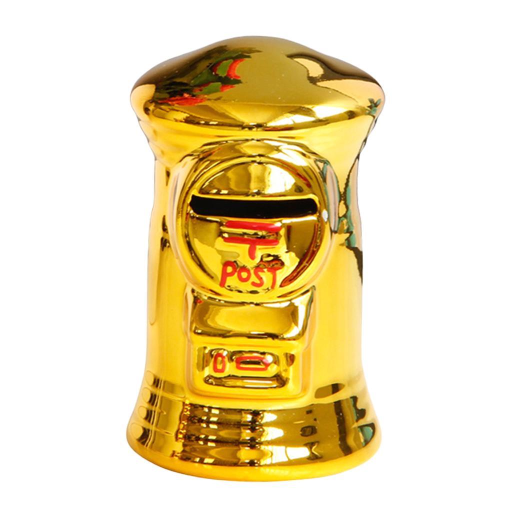 Maxbell Ceramic Saving Pot Piggy Bank Coins Change Storage Bin Home Decor Ornament - Aladdin Shoppers
