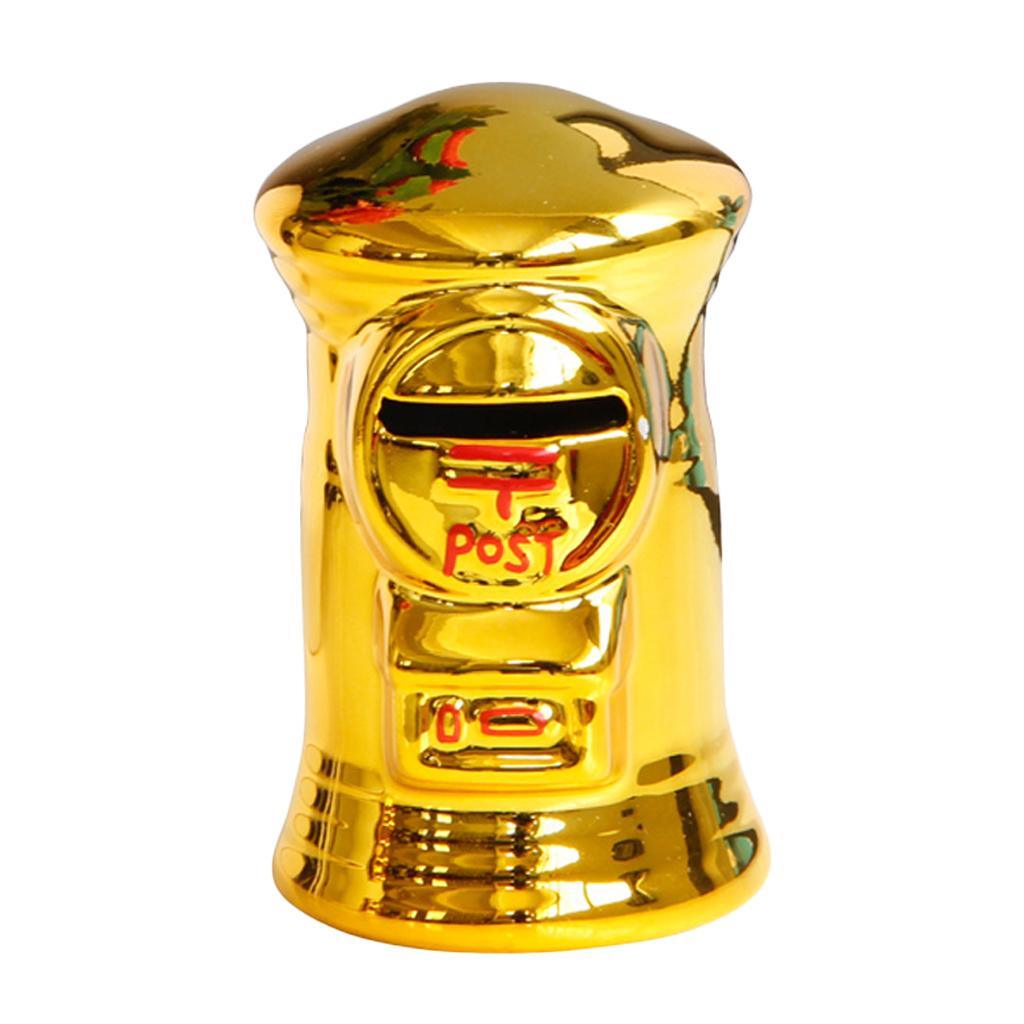 Maxbell Ceramic Saving Pot Piggy Bank Coins Change Storage Bin Home Decor Ornament - Aladdin Shoppers