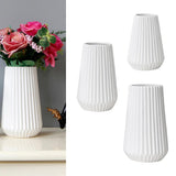 Maxbell Ceramic White Vase Ornament Porcelain Statue Figurine Photo Prop Garniture L - Aladdin Shoppers