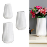 Maxbell Ceramic White Vase Ornament Porcelain Statue Figurine Photo Prop Garniture L - Aladdin Shoppers