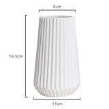 Maxbell Ceramic White Vase Ornament Porcelain Statue Figurine Photo Prop Garniture L - Aladdin Shoppers