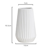 Maxbell Ceramic White Vase Ornament Porcelain Statue Figurine Photo Prop Garniture M - Aladdin Shoppers
