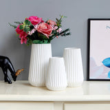 Maxbell Ceramic White Vase Ornament Porcelain Statue Figurine Photo Prop Garniture M - Aladdin Shoppers