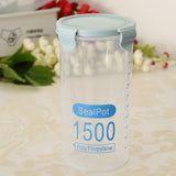 Maxbell Cereal Container Storage Containers Flour Container Keeper Blue 1500ml - Aladdin Shoppers