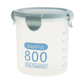 Maxbell Cereal Container Storage Containers Flour Container Keeper Blue 800ml - Aladdin Shoppers