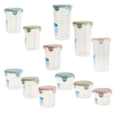 Maxbell Cereal Container Storage Containers Flour Container Keeper Pink 600ml - Aladdin Shoppers